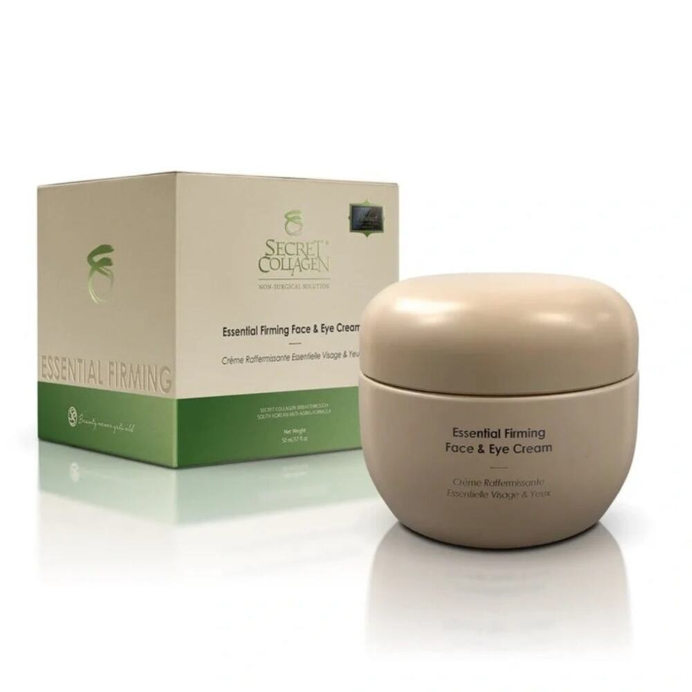 NIB Secret Collagen Essential Firming Face & Eye Cream NEW SEALED